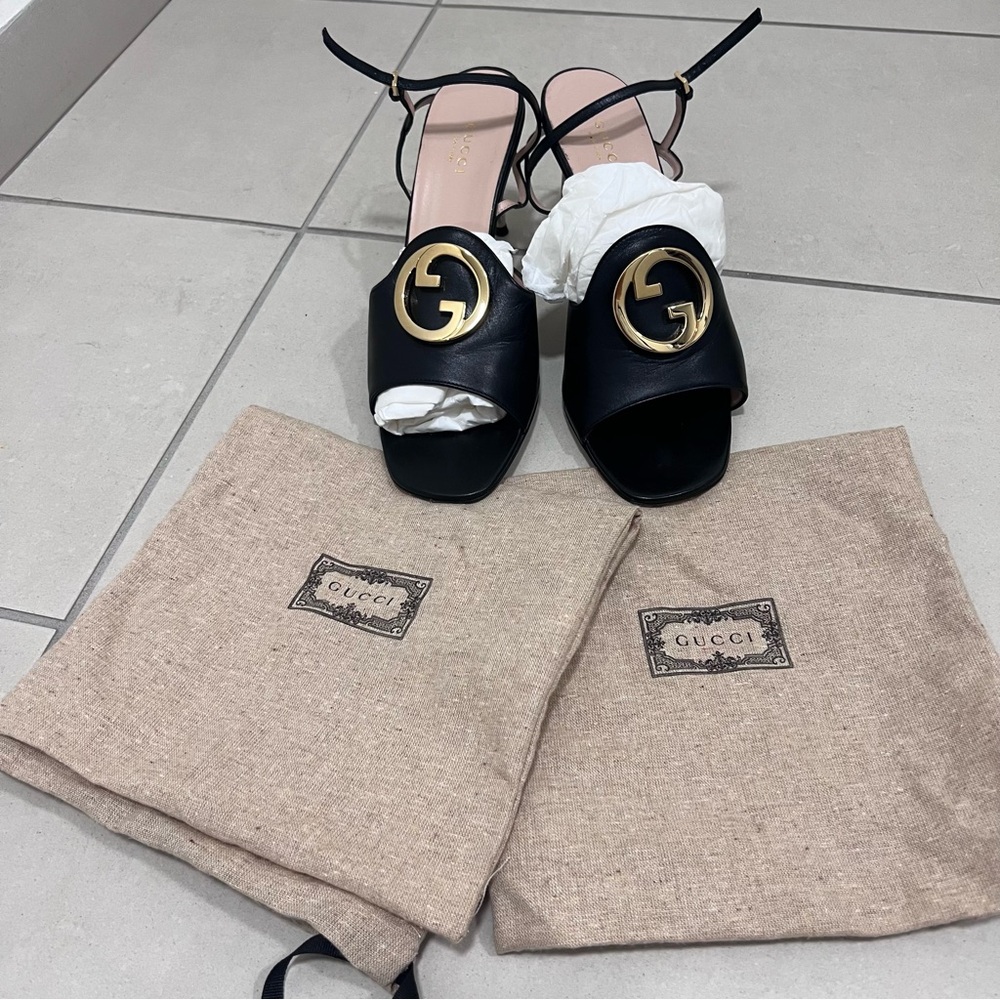 Gucci Blondie Heels